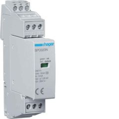ΑΠΑΓΩΓΟΣ ΥΠΕΡΤΑΣΗΣ T3 2P In 5kΑ 1,25kV + ΒΟΗΘ. ΕΠ. ΑΝΤΙΚΕΡΑΥΝΙΚΟ HAGER