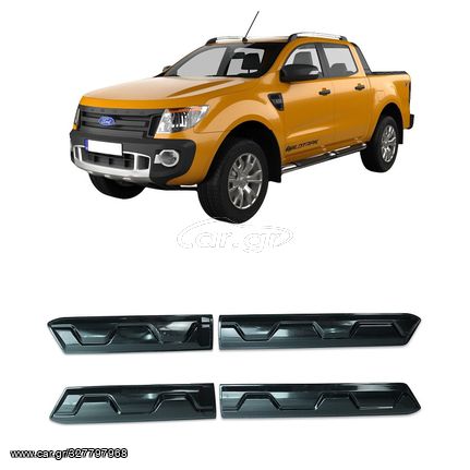 Ford Ranger (T6) 2012-2016 Φτερά (Φουσκώματα) Πόρτας [Τύπος 2]