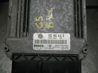 ΠΕΤΡΟΠΟΥΛΟΣ  ΕΓΚΕΦΑΛΟΣ ΜΗΧΑΝΗΣ  VOLKSWAGEN GOLF 5 1.6 FSI 2004-2005 BKC 03G906016B
