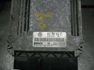 ΠΕΤΡΟΠΟΥΛΟΣ  ΕΓΚΕΦΑΛΟΣ ΜΗΧΑΝΗΣ  VOLKSWAGEN GOLF 5 1.6 FSI 2004-2007 BKD 03G906016ET