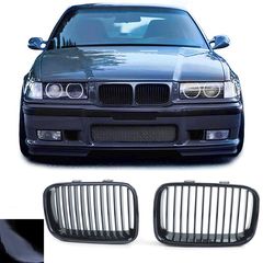 Sport μάσκα ψυγείου μαύρη γυαλάδα κατάλληλη για BMW 3-series E36 pre-facelift 91-96