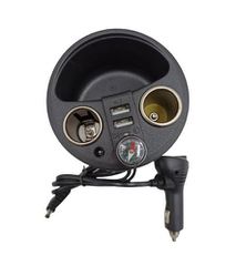 Φορτιστής Αυτοκινήτου 12/24V 120w με 2 Θύρες USB και Πυξίδα Andowl Q-T179