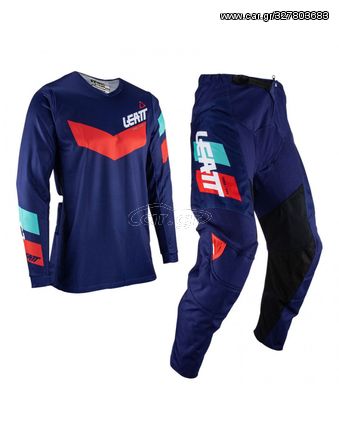 Leatt Ride Kit Moto 3.5 ΜΧ Σετ Royal