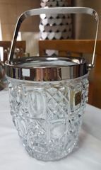 Vintage Κρυσταλλινη Παγοθηκη Oberglas Austria