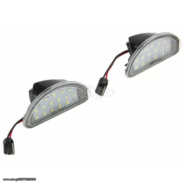 ΦΑΝΟΣ ΑΡΙΘΜΟΥ TOYOTA AYGO '05-'14 CAN/BUS LED (2TEM)