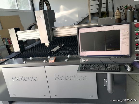CNC HRL-1530 Fiber Laser 2Kw Metal Cutting