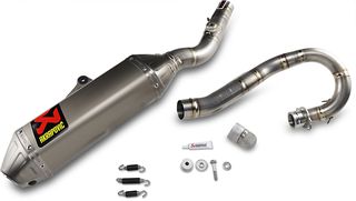 Akrapovic Evolution Line Exhaust System (Titanium) SUZUKI RMZ 250 2018-2023