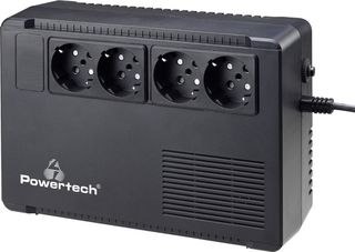 Powertech UPS Line PT-950C-Interactive 950VA 570W με 4 Schuko Πρίζες *