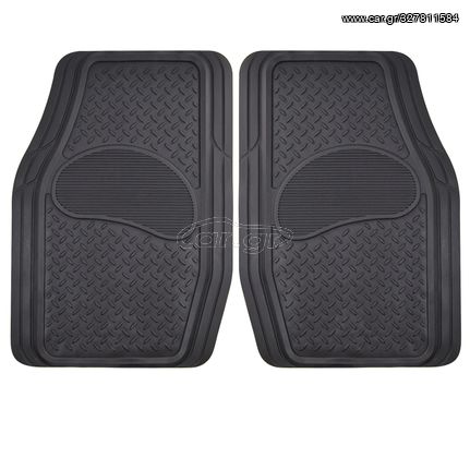 ΠΑΤΑΚΙΑ ΛΑΣΤΙΧΟ ΜΠΡΟΣΤΙΝΑ  SET 2 ΤΕΜΑΧΙΩΝ CAR MATS ΓΙΑ ΟΛΟΥΣ ΤΟΥΣ ΤΥΠΟΥΣ ΑΥΤΟΚΙΝΗΤΩΝ ΔΙΑΣΤΑΣΕΙΣ 72Χ50mm