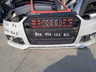AUDI A1 S-LINE FACELIFT '15-'18 ΓΝΗΣΙΟΣ ΜΕΤΑΧΕΙΡΙΣΜΕΝΟΣ ΕΜΠΡΟΣ ΠΡΟΦΥΛΑΚΤΗΡΑΣ ΜΕ ΚΩΔ. 8XA 807 437 D