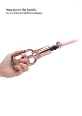 Clitoral & Nipple Pump Set Large - Rose Gold-thumb-9