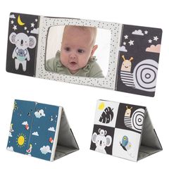 Taf Toys Tummy time mirror Book