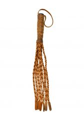 Handmade Braided 15 Tails with 6 Handle - Italian Leather