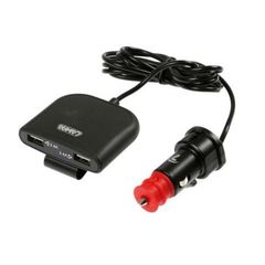 Κωδ.227176 ΦΟΡΤΙΣΤΗΣ ΑΝΤΑΠΤΟΡΑΣ ΑΝΑΠΤΗΡΑ 4USB 12/24V ΜΕ ΚΑΛΩΔΙΟ 180cm 7800mA FAST CHARGE EXTENDER τηλ.215-215-8211