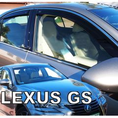 Heko Ανεμοθραύστες Lexus GS IV 250 4D 2012-2020 για Μπροστινά και Πίσω Παράθυρα Σετ 4τμχ