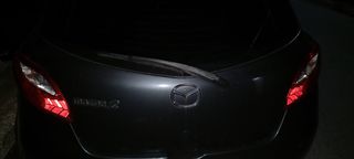 Mazda 2 2009 πορτ παγκαζ ανθρακι/γκρι σκουρο-thumb-2