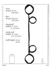 Spreader Bar with Hand and Ankle Cuffs-thumb-5
