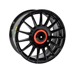 REPLICA ΖΑΝΤΕΣ OZ 257 17X7.5 ET40 4X100/114.3 GLOSS BLACK