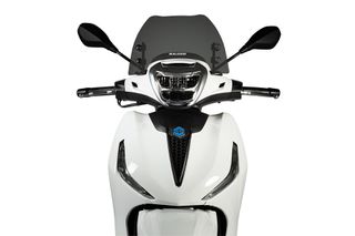 Ανεμοθωρακας (Ζελατίνα) Malossi Σκούρο Φιμε Για Piaggio Beverly S-HPE 300-310-400cc 2021-2025 Μοντέλα Καινούργια Γνησιά