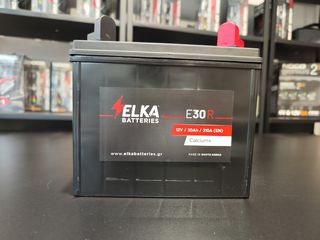 ΜΠΑΤΑΡΙΑ ELKA E30R 12V 30AH 310A (EN) Calcium Plus