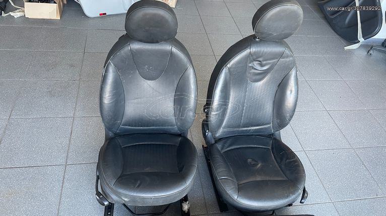 Δερμάτινο σαλόνι, καθίσματα εμπρός και πίσω από Mini Cooper R56 2007-2013