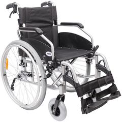Mobiakcare Αναπηρικό αμαξίδιο αλουμινίου ελαφρού τύπου ALU IV QR «Lion» | Πλάτος καθίσματος 43 cm