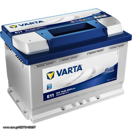 ΜΠΑΤΑΡΙΑ VARTA E11 12V 74AH 640A (EN) BLUE Dynamic