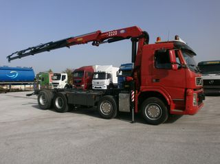 Γερανοί - Φορτηγά Με Γερανό Volvo 2007 FM400 8X2 EURO5-thumb-1