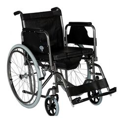 Mobiakcare Αναπηρικό αμαξίδιο με δοχείο WC Mobiak | Πλάτος καθίσματος 46cm