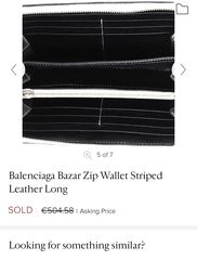 Balenciaga bazar zip wallet-thumb-12