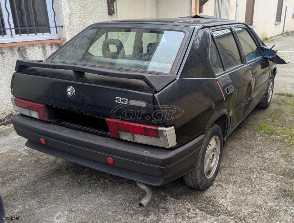 ALFA ROMEO 33 1.7  '89  για επιμέρους ανταλλακτικά ***Η ΤΙΜΗ ΕΙΝΑΙ ΕΝΔΕΙΚΤΙΚΗ & ΔΕΝ ΑΦΟΡΑ ΣΤΟ ΣΥΝΟΛΟ ΤΟΥ ΑΥΤΟΚΙΝΗΤΟΥ
