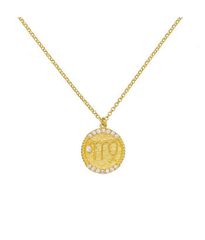 Κολιέ από ασήμι 925 με το ζώδιο Παρθένος Z-VIRGO