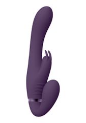 Suki - Vibrating Strapless Strap-on Rabbit-thumb-7