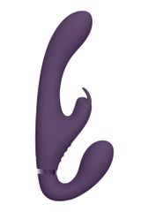 Suki - Vibrating Strapless Strap-on Rabbit-thumb-8