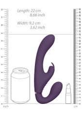 Suki - Vibrating Strapless Strap-on Rabbit-thumb-2