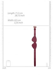 Ouch Halo - Eyemask - Burgundy-thumb-2