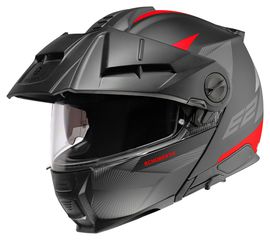 SCHUBERTH E2 Defender Red ανοιγόμενο κράνος-thumb-1