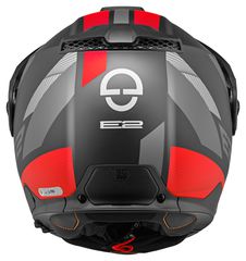 SCHUBERTH E2 Defender Red ανοιγόμενο κράνος-thumb-3
