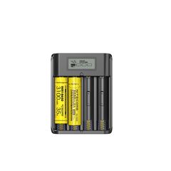 Φορτιστής Μπαταριών Li-ion 4 Θέσεων Nitecore F4 + Power Bank