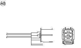 Αισθητήρας λάμδα NGK 1591