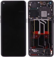Oppo (4130012) LCD Touchscreen incl. frame - Black, for model Oppo Find X5 Pro