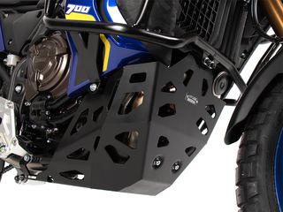 Ποδιά αλουμινίου HEPCO BECKER μαύρη για Yamaha Ténéré 700 World Raid
