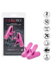 Vibrating Nipple Play Nipplettes Pink - Calexotics-thumb-6
