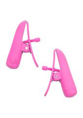 Vibrating Nipple Play Nipplettes Pink - Calexotics-thumb-5