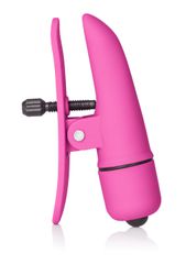 Vibrating Nipple Play Nipplettes Pink - Calexotics-thumb-3