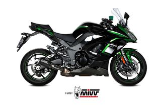 Mivv Tελικό Εξάτμισης MK3 Black S.Steel Kawasaki Ninja 1000 SX/Tourer 2020 - 2022