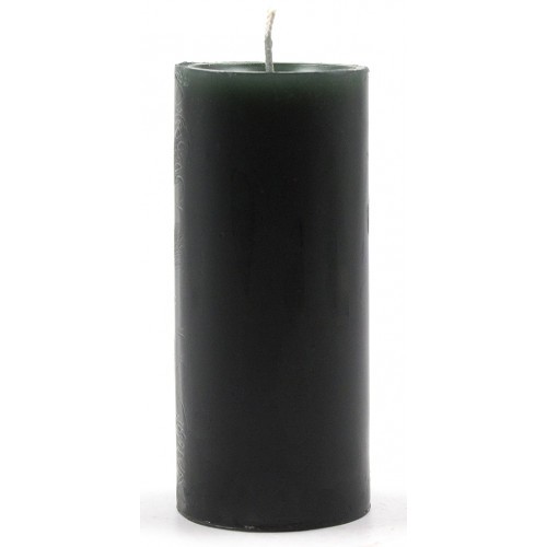 Black bondage play dripping candle LARGE