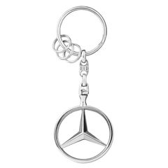 Μπρελόκ Mercedes-Benz μεταλλικό ασημί 1τμχ