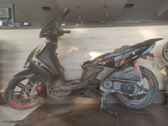 KYMCO AGILITY CITY 200i 08/2014' με 18.328km ΓΙΑ ΑΝΤΑΛΛΑΚΤΙΚΑ