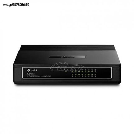 Switch TP-Link TL-SF1016D 16 Port 10/100Mbps Ver:5.0